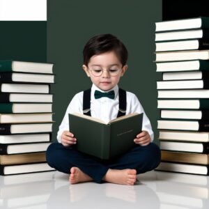 Crianças estudando finanças